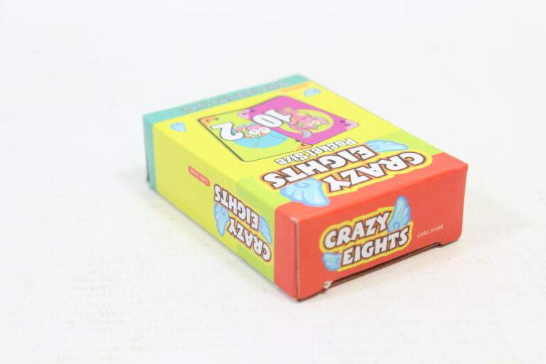 CRAZY EIGHTS MAŁA GRA KARCIANA SZALONE ÓSEMKI