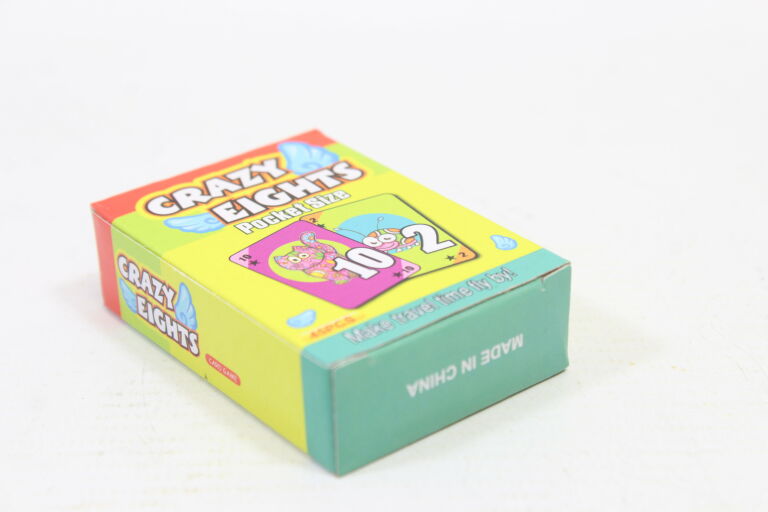 CRAZY EIGHTS MAŁA GRA KARCIANA SZALONE ÓSEMKI