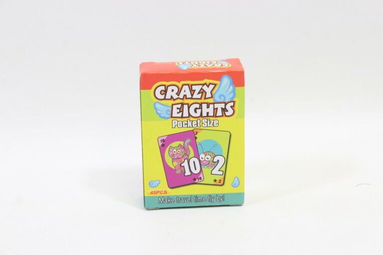 CRAZY EIGHTS MAŁA GRA KARCIANA SZALONE ÓSEMKI