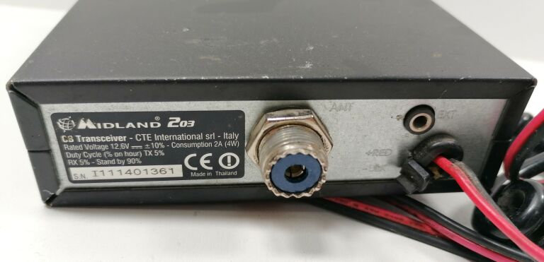 CB RADIO MIDLAND 203