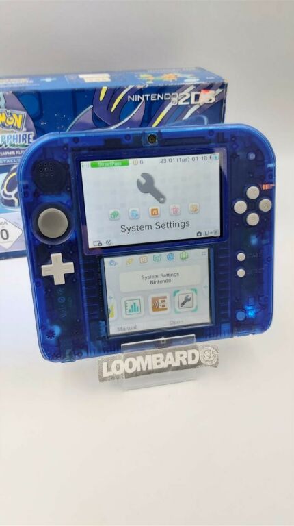KONSOLA NINTENDO 2DS + POKEMON ULTRA MOON!!