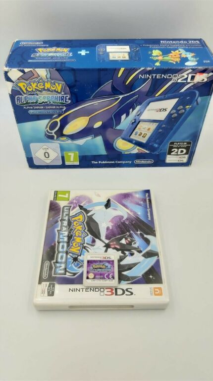 KONSOLA NINTENDO 2DS + POKEMON ULTRA MOON!!