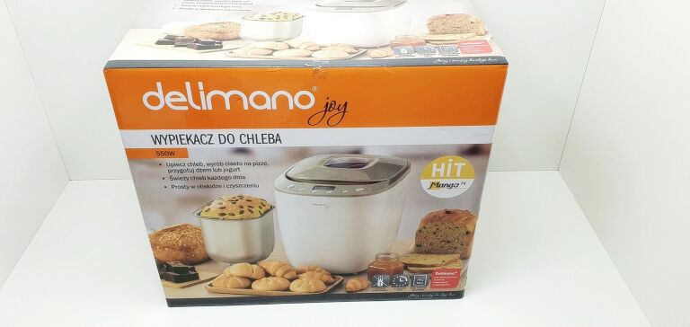 WYPIEKACZ DO CHLEBA DELIMANO JOY 550W