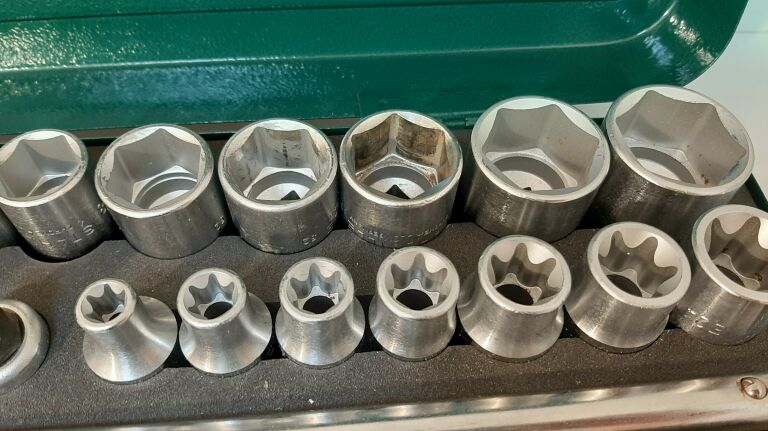 STAHLWILLE KLUCZE NASADOWE 1/4 1/2 TORX 86TX