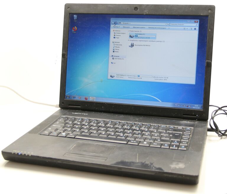 LAPTOP ZEPTO A15 320GB/2GB/USZKODZONY