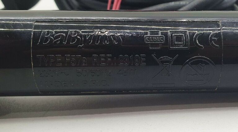 LOKÓWKA BABYLISS NANO TECHNOLOGY TYPE F57A