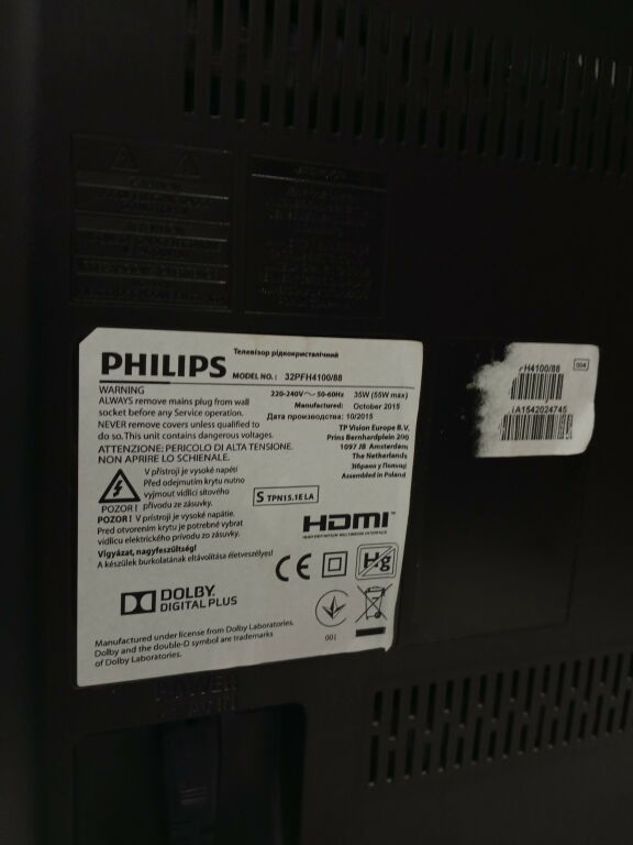 TELEWIZOR PHILIPS 32PFH4100/88 GWARANCJA 12MSC
