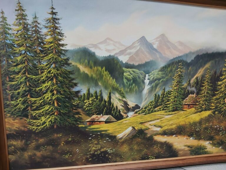OBRAZ NA PŁÓTNIE - PEJZAŻ/KRAJOBRAZ 100X70