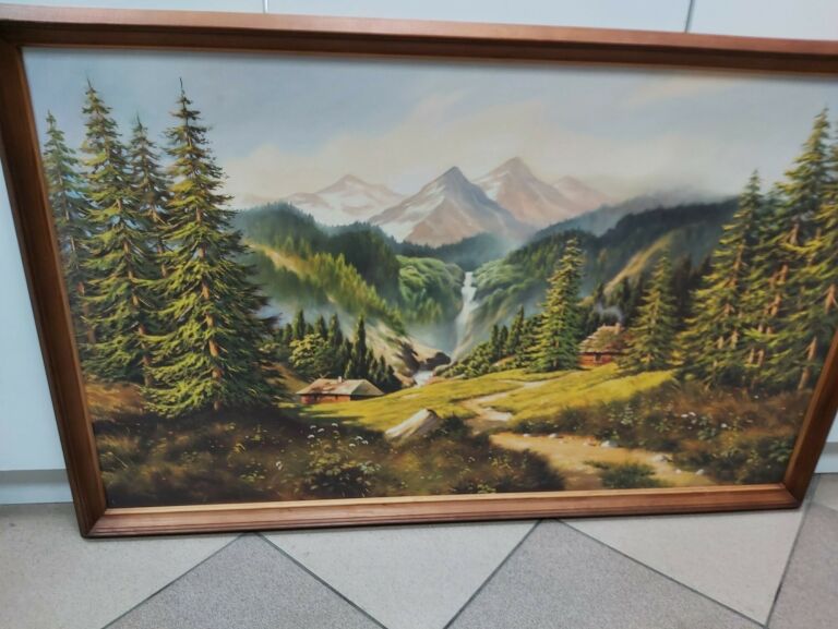 OBRAZ NA PŁÓTNIE - PEJZAŻ/KRAJOBRAZ 100X70
