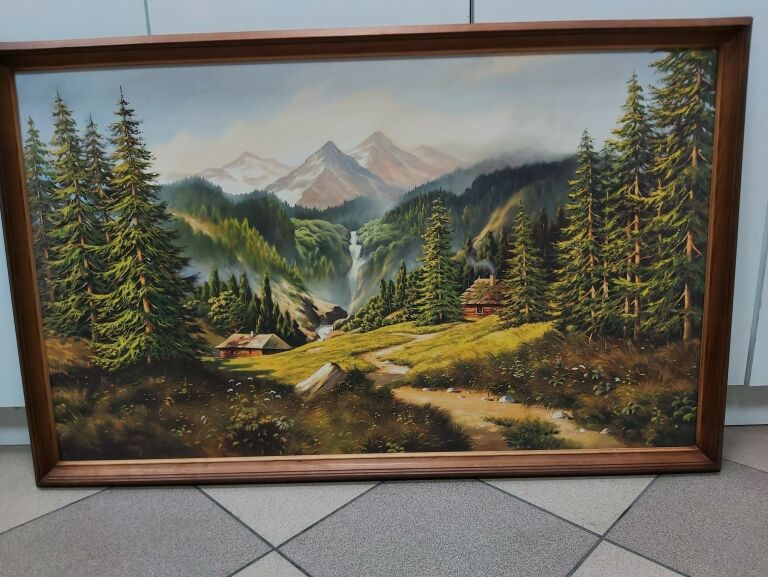 OBRAZ NA PŁÓTNIE - PEJZAŻ/KRAJOBRAZ 100X70