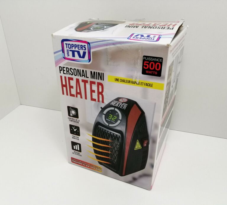 MINI GRZEJNIK ELEKTRYCZNY PERSONAL HEATER 500W