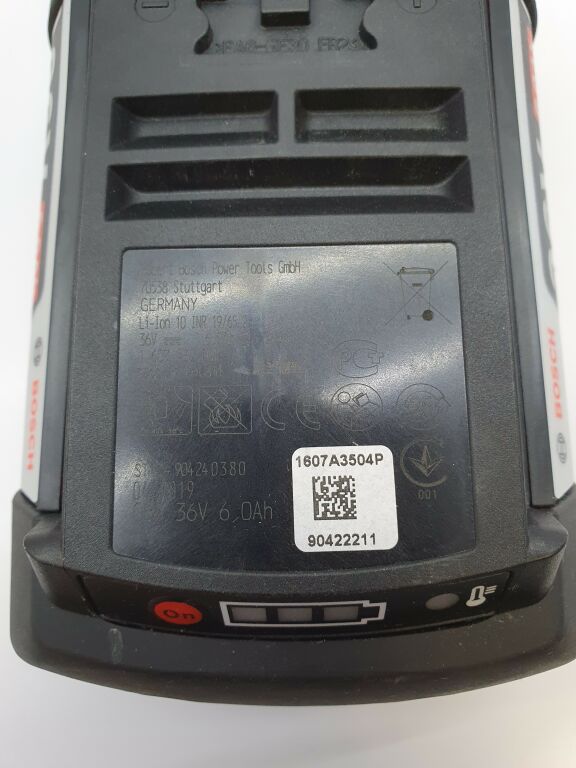 JAK NOWA BATERIA BOSCH 1 607 A35 04P 36V 6.0AH