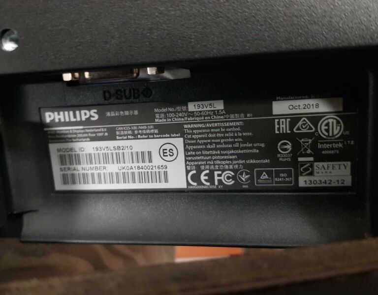 MONITOR PHILIPS 193V5 STAN IDEALNY!