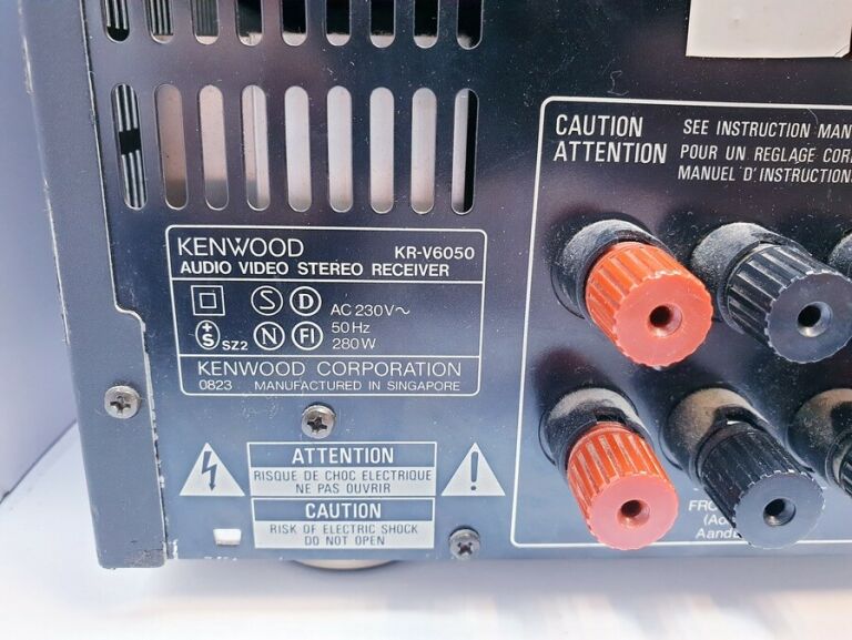 KENWOOD + GŁOŚNIKI MUDIO HCS-9950 MK III - OPIS