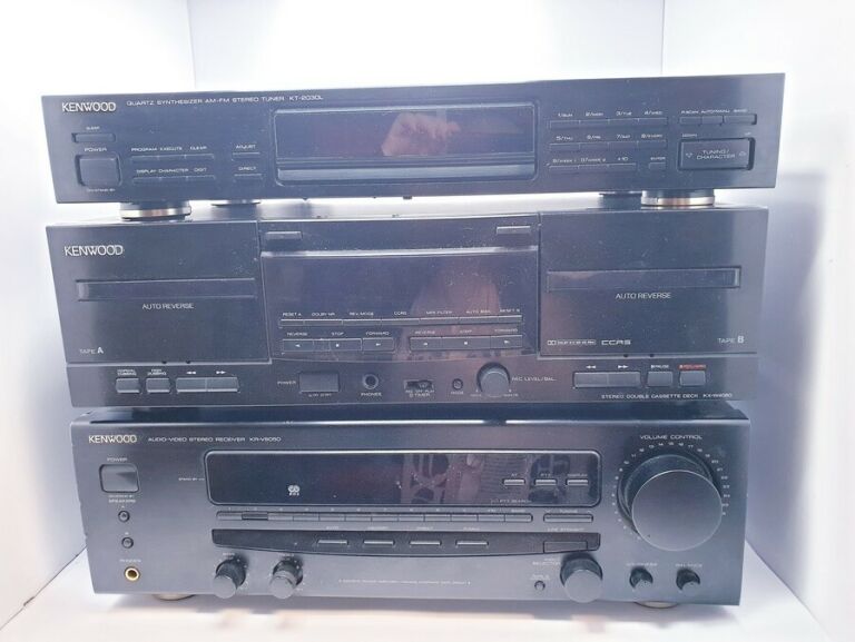 KENWOOD + GŁOŚNIKI MUDIO HCS-9950 MK III - OPIS