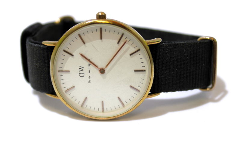 DANIEL WELLINGTON CLASSIC B36R2 CZARNY PASEK
