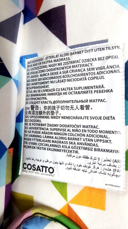 GONDOLA DO WÓZKA COSATTO WOW SPECTROLUXE HIT