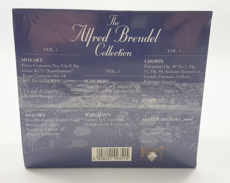ZESTAW PŁYT CD ALFRED BRENDEL COLLECTION 6CD