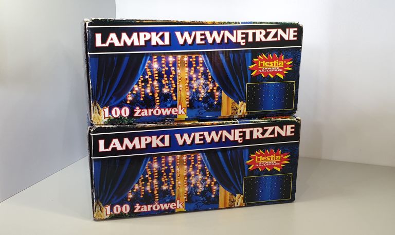 HESTIA 100SZT LAMPKI WEWNĘTRZNE GIRLANDA