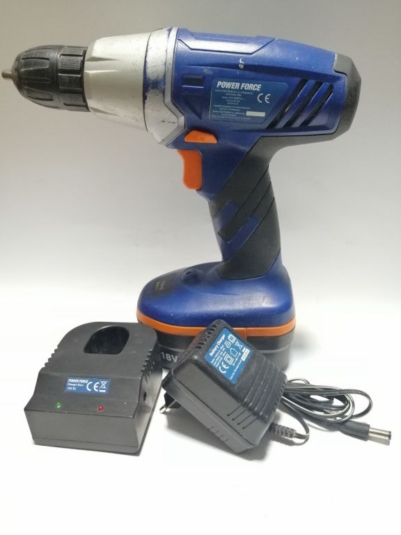 WKRĘTARKA POWER FORCE 18V + ŁADOWARKA