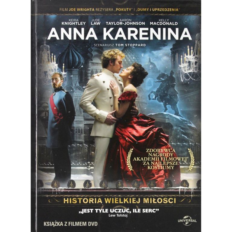 ANNA KARENINA BOOKLET DVD FOLIA