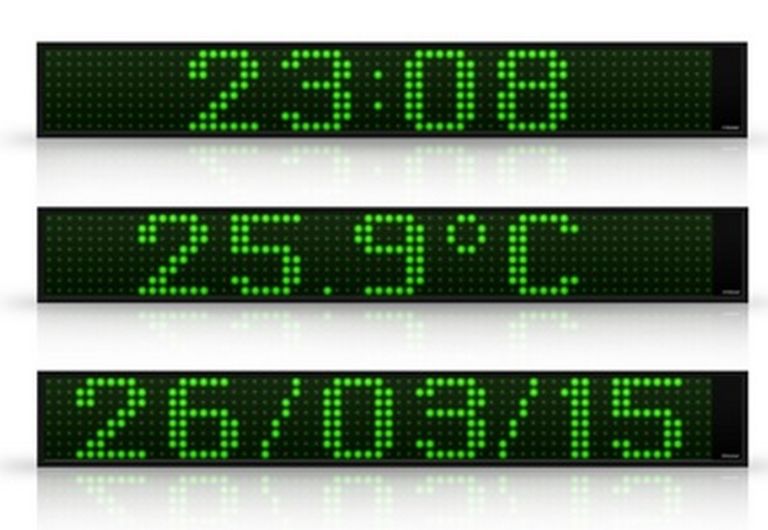 TABLICA REKLAMOWA LED DWUSTRONNA WYŚWIETLACZ WIFI