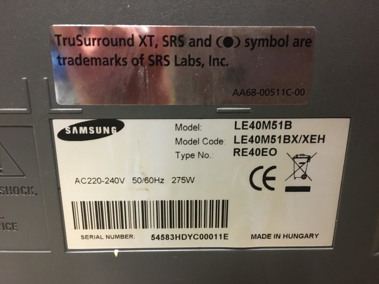 telewizor-samsung-re40eo-marka-samsung