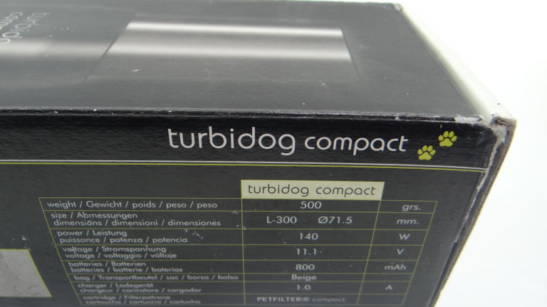 ODKURZACZ DO PSICH KUP TURBIDOG COMPACT 200118015