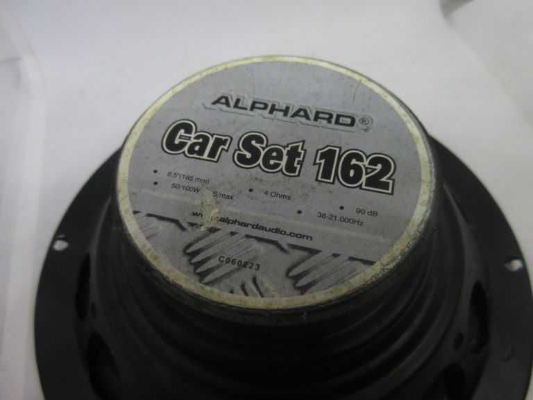 GLOSNIKI SAMOCHODOWE ALPHARD CAR SET 162 2 DROŻNE