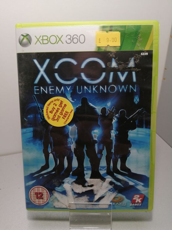 GRA NA XBOX360 XCOM ENEMY UNKNOWN