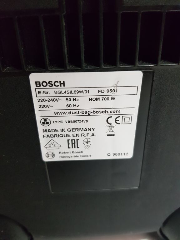 ODKURZACZ BOSCH PROSILENCE