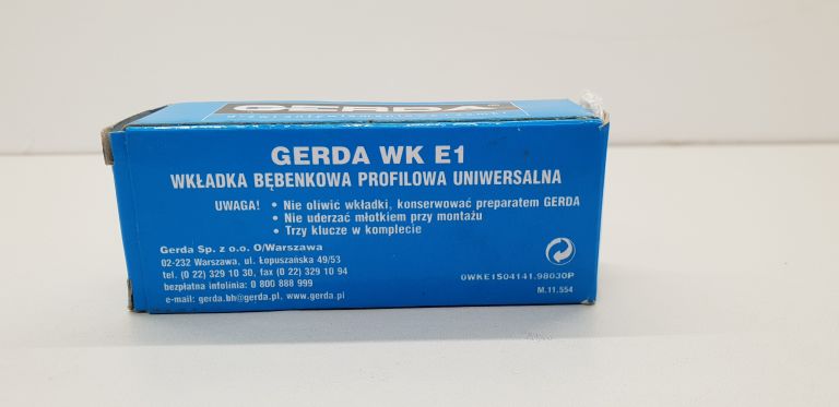 WKŁADKA DO DRZWI - GERDA WK E1 41/41 MOSIĄDZ
