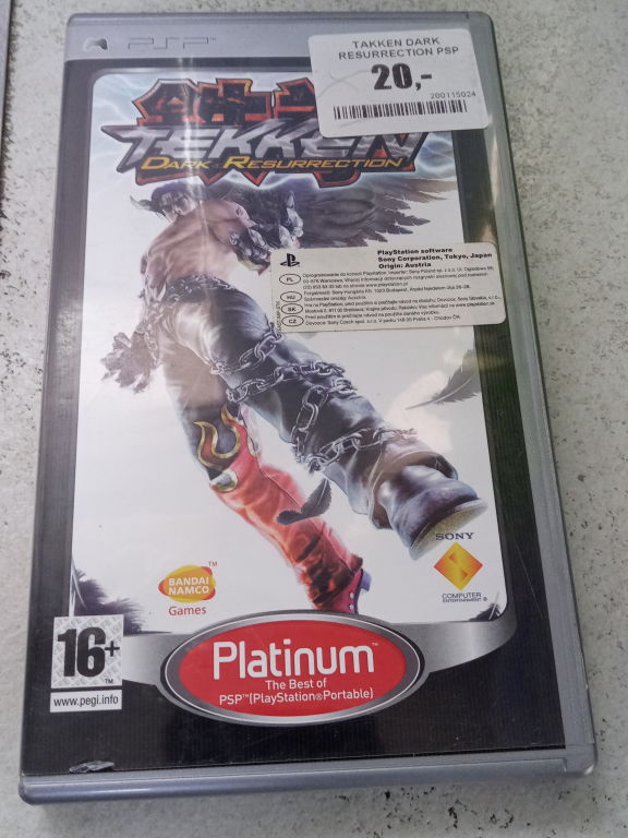 TEKKEN DARK RESURRECTION PSP