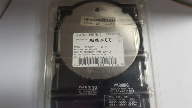 DYSK FUJITSU M1636TAU 1.28GB