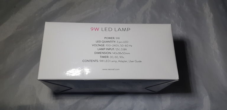 NEONAIL 4072 LAMPA LED 9W