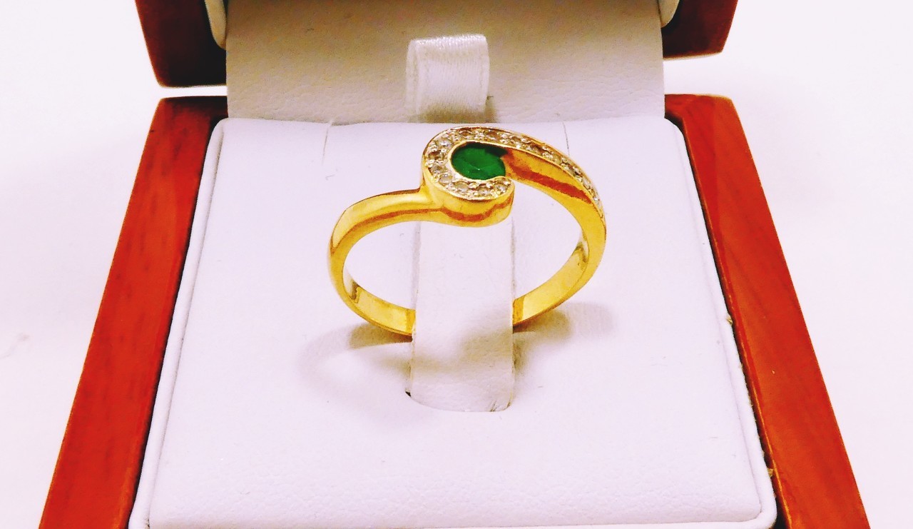 ladny-zloty-pierscionek-263g-585-r17-trocka-11-warszawa