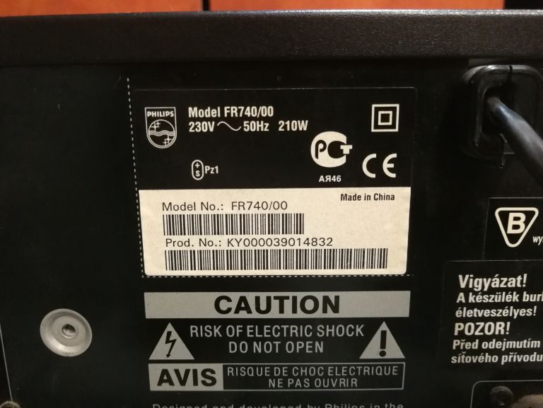 AMPLITUNER PHILIPS FR-740