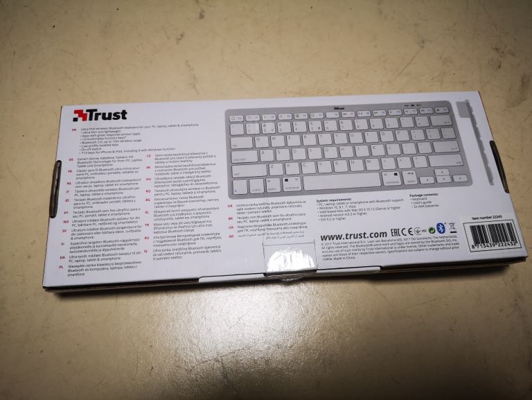 KLAWIATURA BEZPRZEWODOWA TRUST NADO