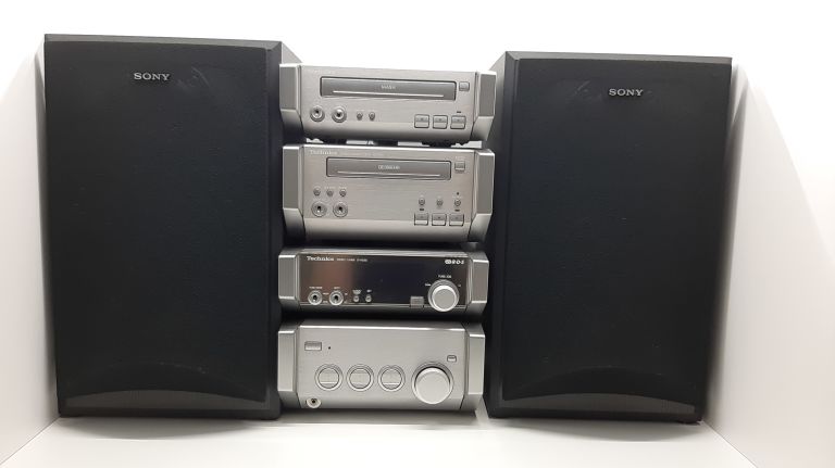 WIEŻA TECHNICS ZESTAW+2 KOLUMNY
