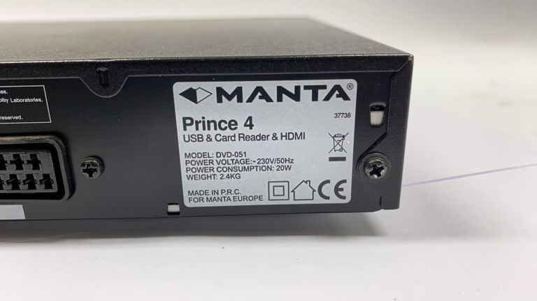 DVD MANTA DVD-051 USZKODZONE