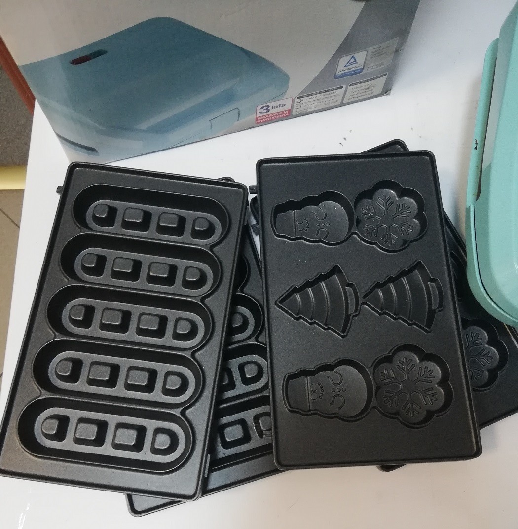 gofrownica-3w1-quigg-akcesoria-stan-uzywany