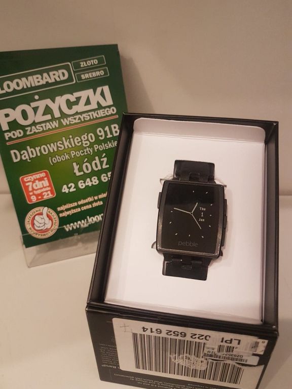 SMART WATCH PEBBLE STEEL