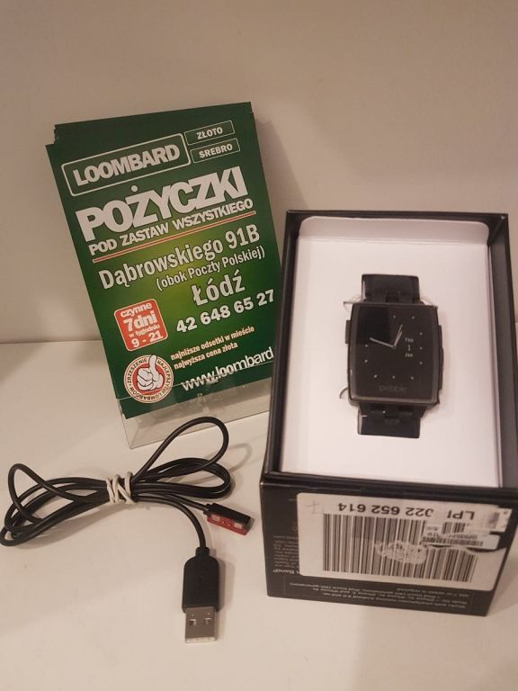 SMART WATCH PEBBLE STEEL