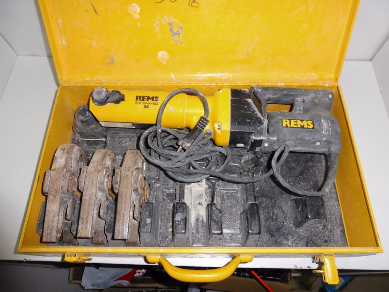 ZACISKARKA REMS 572101 KOMPLET + 3X CĘGI REMS H16