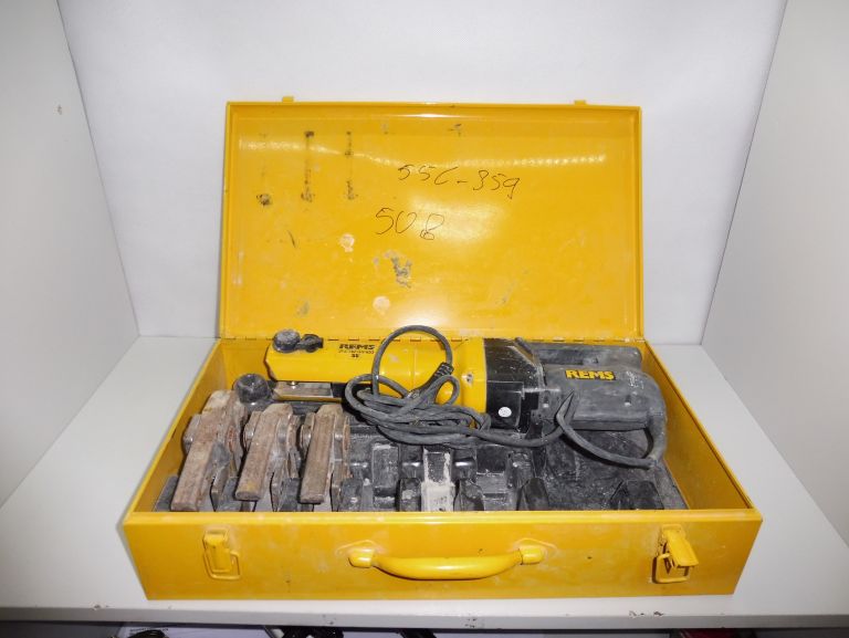 ZACISKARKA REMS 572101 KOMPLET + 3X CĘGI REMS H16