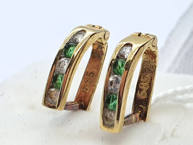 zlote-kolczyki-585-104g-kamien-cyrkonia