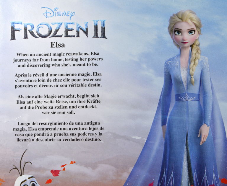 LALKA ELSA - FROZEN II - KRAINA LODU - JAK NOWA!