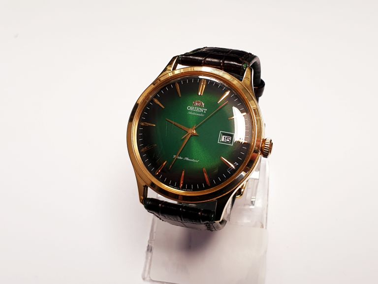 ZEGAREK ORIENT BAMBINO V4 ZIELONY KLASYK