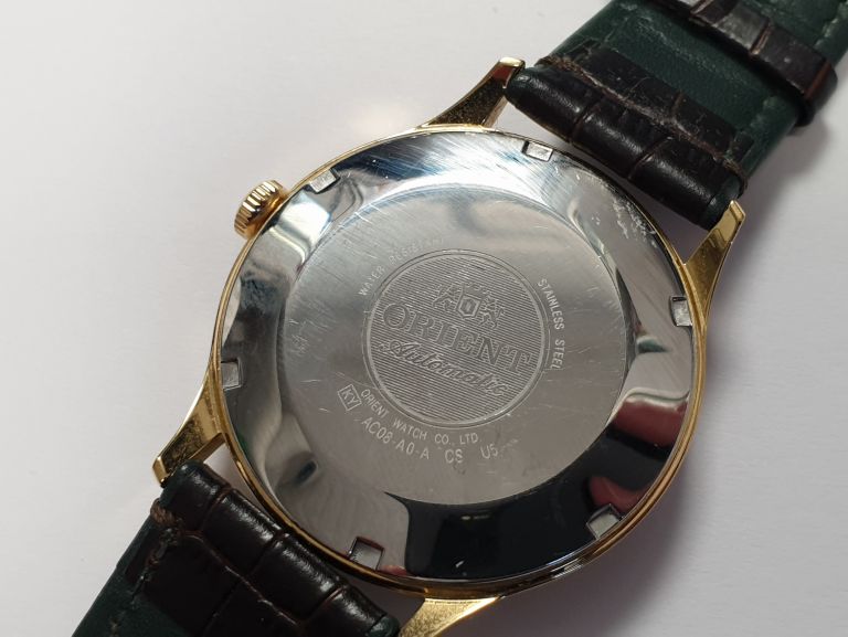 ZEGAREK ORIENT BAMBINO V4 ZIELONY KLASYK