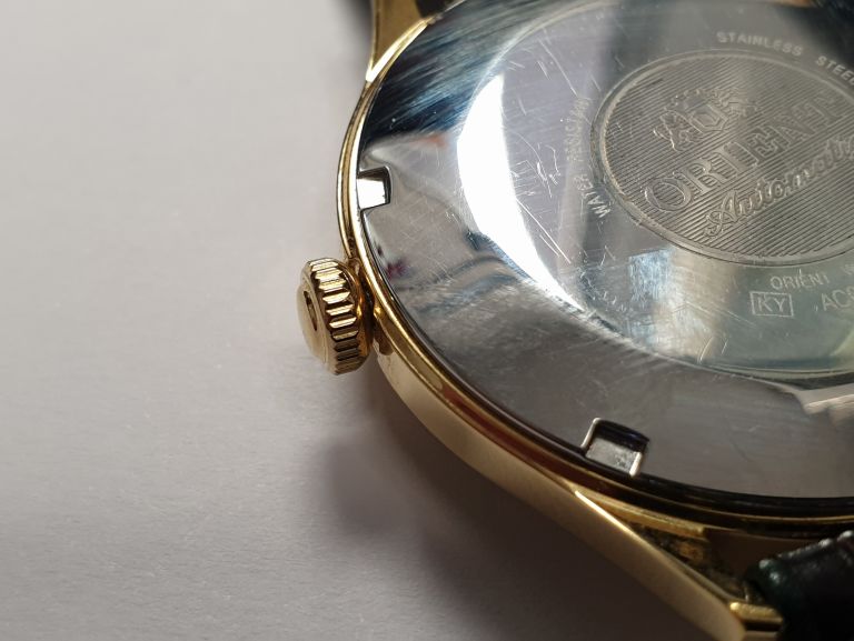 ZEGAREK ORIENT BAMBINO V4 ZIELONY KLASYK